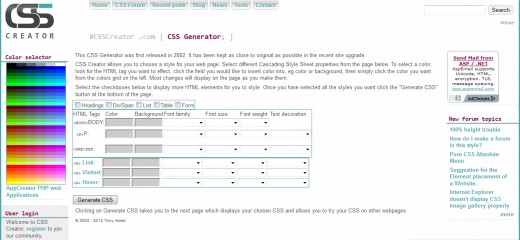 CSS Generator