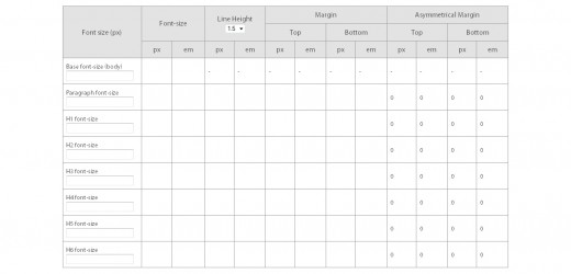 CSS-Typeset Matrix