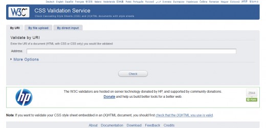 CSS Validator
