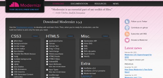 Modernizr