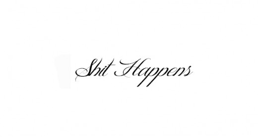 Shit Happens font