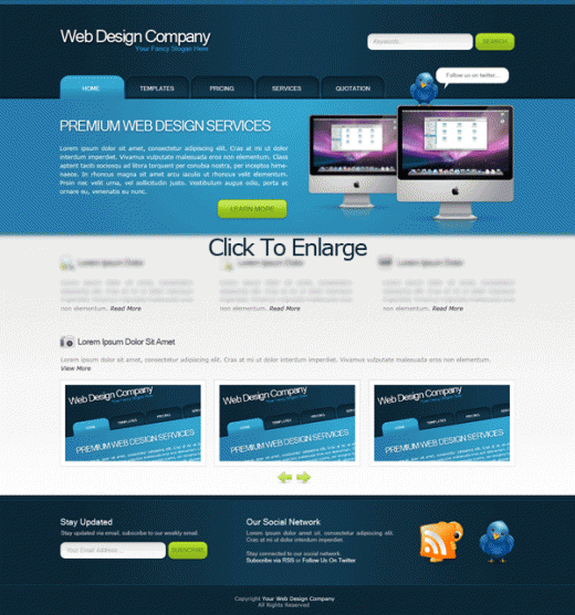 Web Design Layout