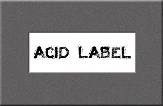 Acid Label