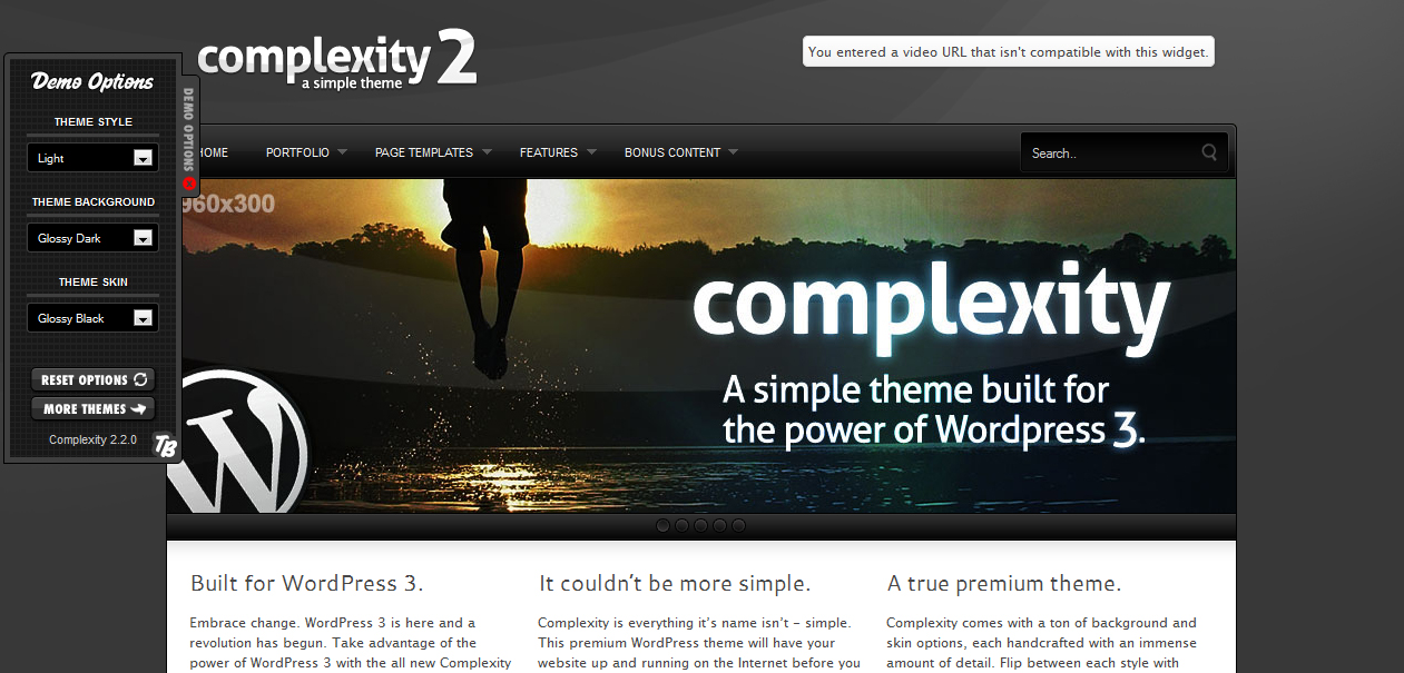 Complexity Premium WordPress Theme