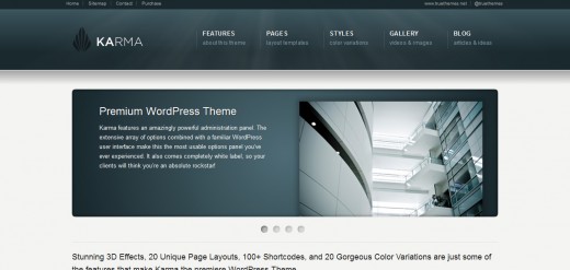 Karma - Clean and Modern WordPress Theme