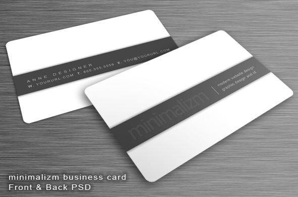 Minimalizm Business Card
