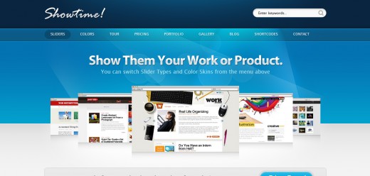 Showtime - Business and Portfolio WordPress Theme