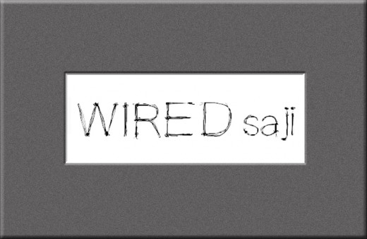 Wired Saji Font