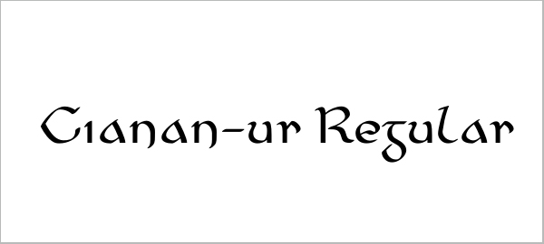 free Celtic fonts