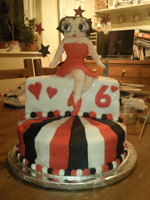 betty boop cake ideas