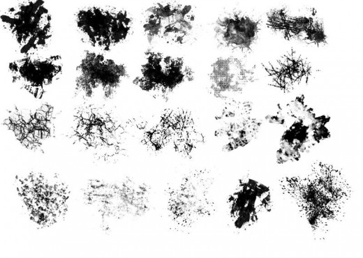 grunge texture brush