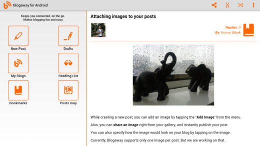 Blogaway for Android