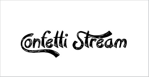 Confetti Stream Font