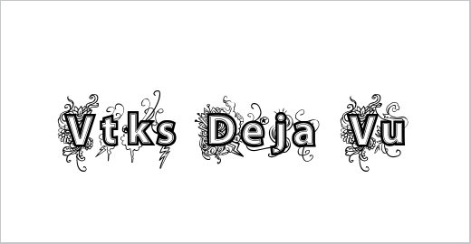 vtks Deja Vu Font