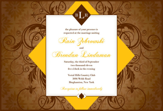 Wedding Invitation Card