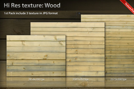 3 Hi Resolution Wood Textures