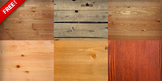 6 High Resolution Wooden Surface Textures