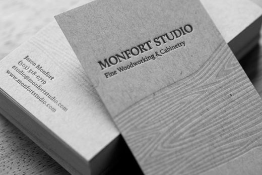 Amazing Letterpress Business Cards