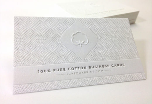 Cotton Business Cards