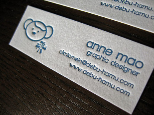 Graphic Designer Mini Business Card