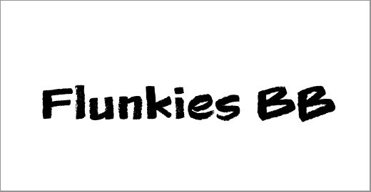 Flunkies BB Font