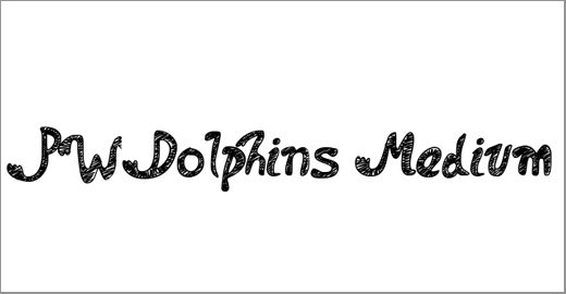 PWDolphins Font