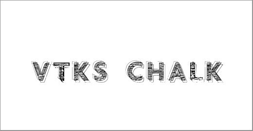 Vtks Chalk 79 Font